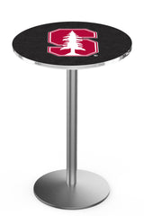L214 Stainless Stanford Cardinals Pub Table
