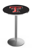 L214 Stainless Texas Tech Red Raiders Pub Table