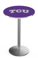 L214 Stainless Texas Christian University Horned Frogs Pub Table