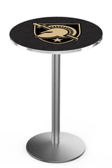 L214 Stainless United States Military Academy Army Pub Table
