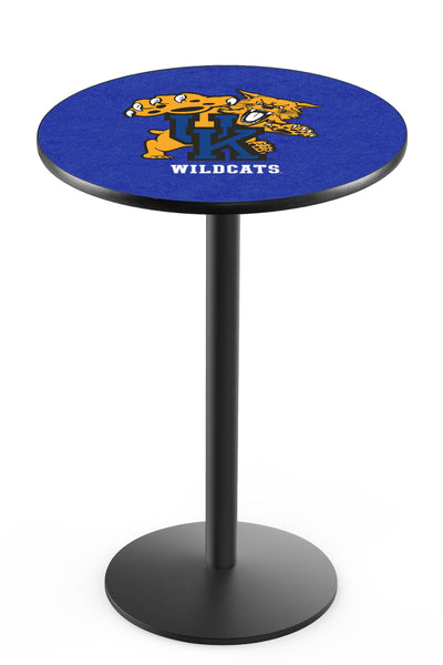 L214 Black Wrinkle University of Kentucky Wildcats Pub Table