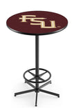 L216 Black Wrinkle Florida State University Seminoles FSU Script Pub Table