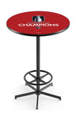 L216 Black Wrinkle Florida Panthers 2024 Stanley Cup Champions Pub Table