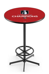 L216 Black Wrinkle Florida Panthers 2024 Stanley Cup Champions Pub Table