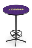 L216 Black Wrinkle James Madison Dukes Pub Table