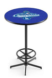 L216 Black Wrinkle Los Angeles Dodgers 2025 World Series Champions Pub Table
