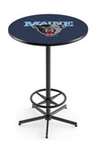 L216 Black Wrinkle University of Maine Black Bears Pub Table