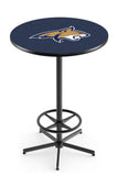 L216 Black Wrinkle Montana State Bobcats Pub Table
