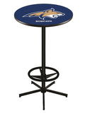 L216 Black Wrinkle Montana State Bobcats Pub Table