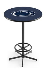 L216 Black Wrinkle Penn State Nittany Lions Pub Table