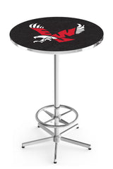 L216 Chrome Eastern Washington Eagles Pub Table