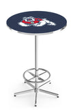 L216 Chrome Fresno State University Bulldogs Pub Table