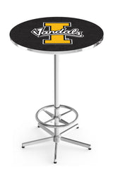 L216 Chrome Idaho Vandals Pub Table
