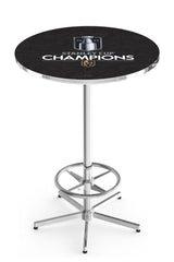 L216 Chrome Las Vegas Golden Knights 2023 Stanley Cup Champions Pub Table