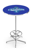 L216 Chrome Los Angeles Dodgers 2025 World Series Champions Pub Table