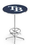 Tampa Bay Rays L216 Chrome MLB Pub Table