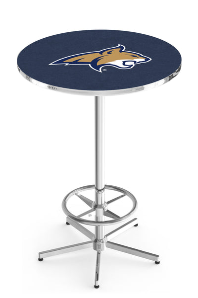 L216 Chrome Montana State Bobcats Pub Table