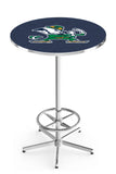L216 Chrome Notre Dame Fighting Irish Leprechaun Pub Table