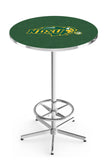 L216 Chrome North Dakota State University Bison Pub Table