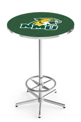 L216 Chrome Northern Michigan University Wildcats Pub Table