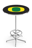 L216 Chrome University of Oregon Ducks Pub Table