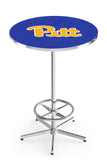 L216 Chrome Pittsburgh Panthers Pub Table