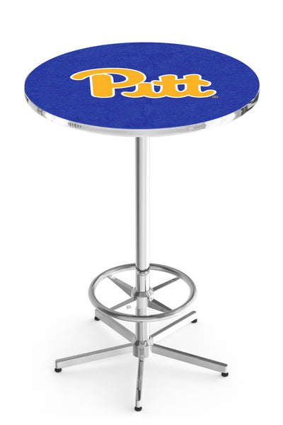 L216 Chrome Pittsburgh Panthers Pub Table