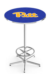 L216 Chrome Pittsburgh Panthers Pub Table
