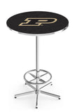 L216 Chrome Purdue Boilermakers Pub Table