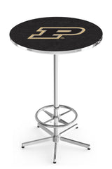 L216 Chrome Purdue Boilermakers Pub Table