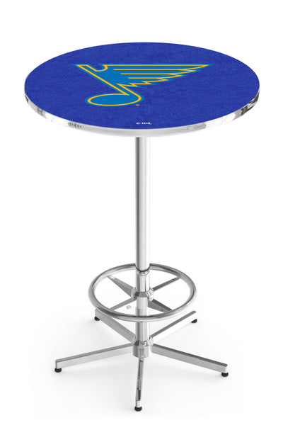 L216 Chrome St. Louis Blues Pub Table