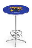 L216 Chrome University of Kentucky Wildcats Pub Table