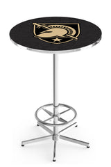 L216 Chrome United States Military Academy Army Pub Table