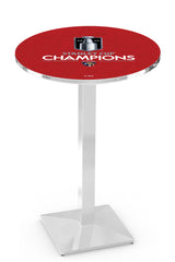 L217 Chrome Florida Panthers 2025 Stanley Cup Champions Pub Table