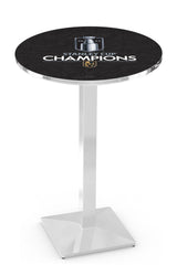 L217 Chrome Las Vegas Golden Knights 2023 Stanley Cup Champions Pub Table