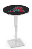 Arizona Diamondbacks L217 Chrome MLB Pub Table