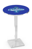 L217 Chrome Los Angeles Dodgers 2025 World Series Champions Pub Table