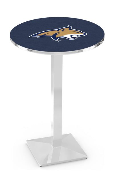 L217 Chrome Montana State Bobcats Pub Table