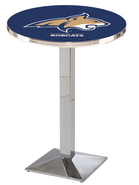 L217 Chrome Montana State Bobcats Pub Table