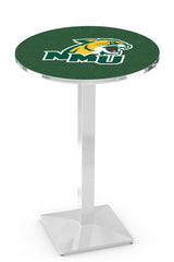 L217 Chrome Northern Michigan University Wildcats Pub Table