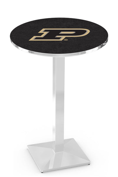 L217 Chrome Purdue Boilermakers Pub Table