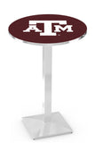 L217 Chrome Texas A&M Aggies Pub Table