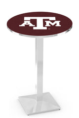 L217 Chrome Texas A&M Aggies Pub Table