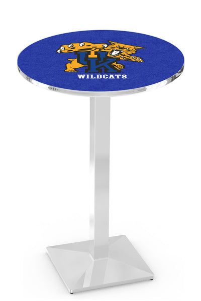 L217 Chrome University of Kentucky Wildcats Pub Table