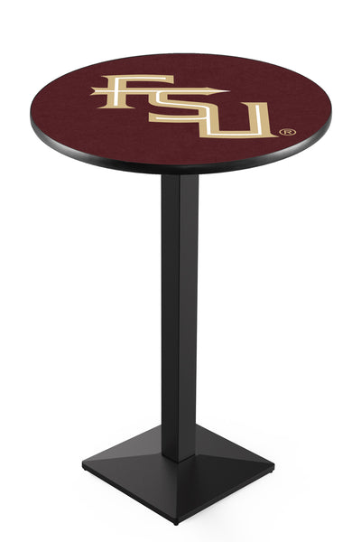 L217 Black Wrinkle Florida State University Script FSU Pub Table