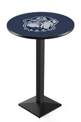 L217 Black Wrinkle Georgetown Hoyas Pub Table