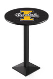 L217 Black Wrinkle Idaho Vandals Pub Table