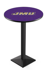 L217 Black Wrinkle James Madison Dukes Pub Table