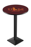 L217 Black Wrinkle ULM Warhawks Pub Table