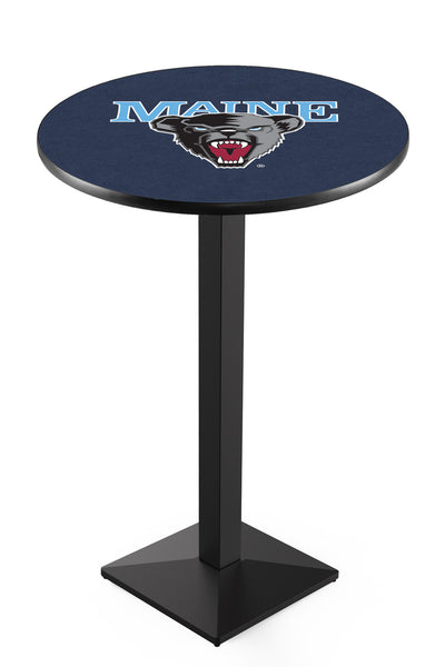 L217 Black Wrinkle University of Maine Black Bears Pub Table